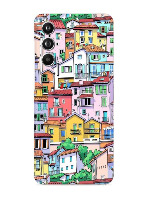 Europe Old Town Snap Case for Samsung Galaxy F54 (5G)