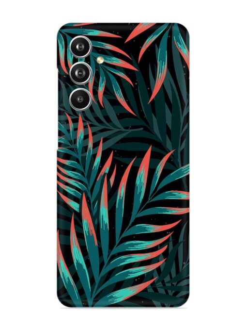 Green Leaf Art Snap Case for Samsung Galaxy F54 (5G) Zapvi