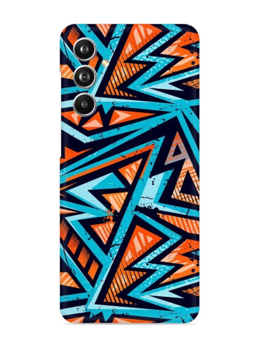 Abstract Seamless Grunge Snap Case for Samsung Galaxy F54 (5G) Zapvi