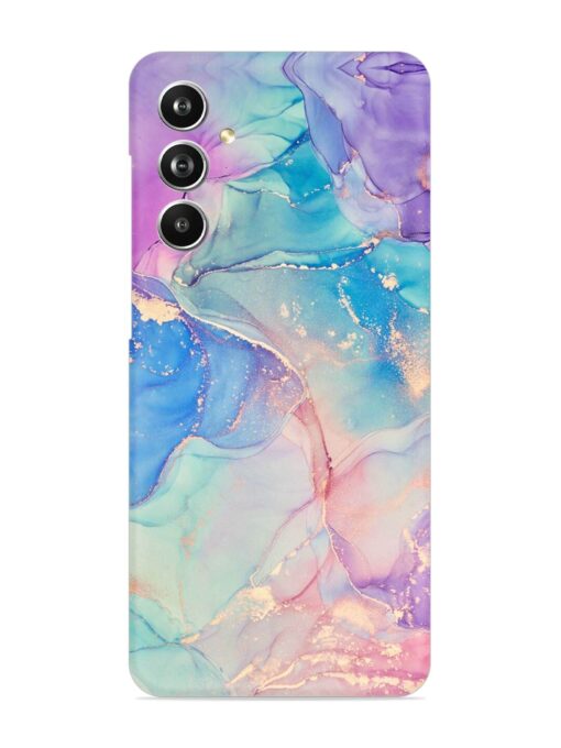 Alcohol Ink Colors Snap Case for Samsung Galaxy F54 (5G) Zapvi