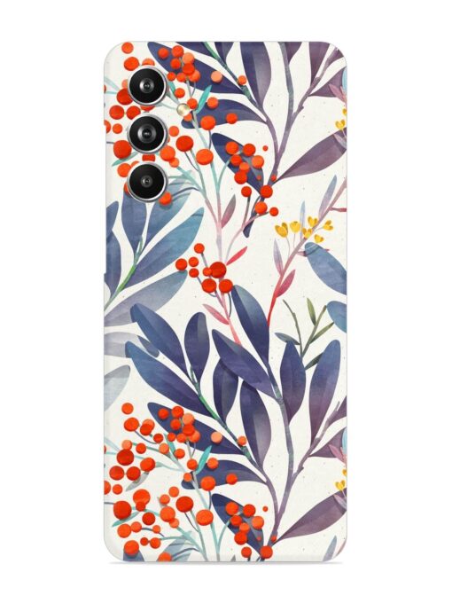 Seamless Floral Pattern Snap Case for Samsung Galaxy F54 (5G) Zapvi