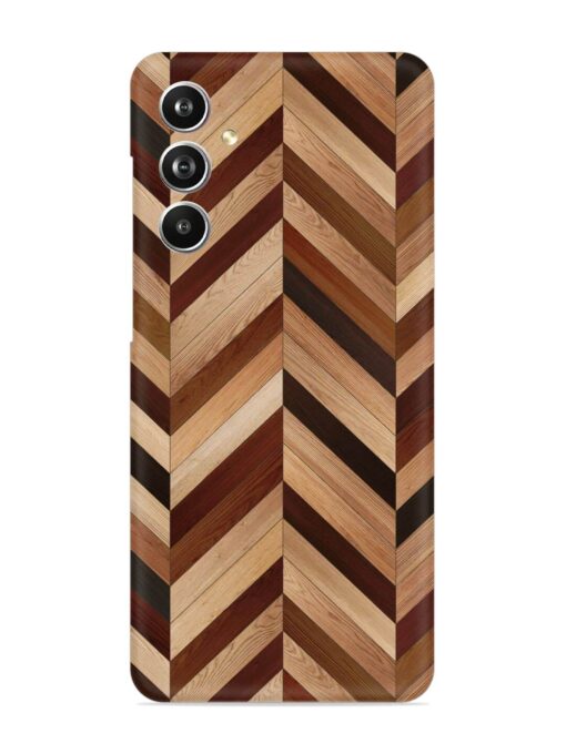 Seamless Wood Parquet Snap Case for Samsung Galaxy F54 (5G) Zapvi