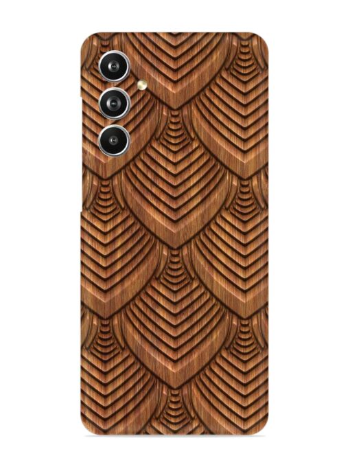 Carved Pattern On Snap Case for Samsung Galaxy F54 (5G) Zapvi