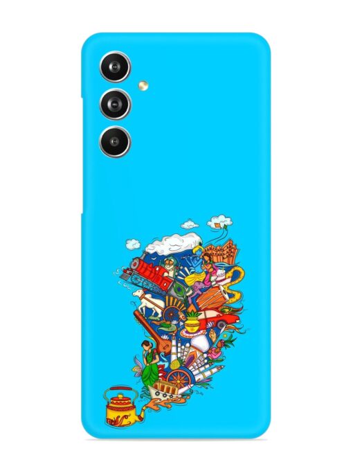 Vector Design Indian Snap Case for Samsung Galaxy F54 (5G)