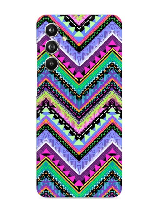 Tribal Aztec Print Snap Case for Samsung Galaxy F54 (5G) Zapvi