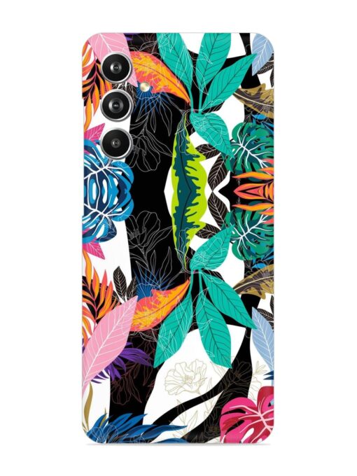 Floral Pattern Bright Snap Case for Samsung Galaxy F54 (5G) Zapvi