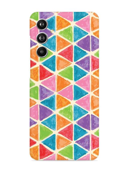 Seamless Colorful Isometric Snap Case for Samsung Galaxy F54 (5G) Zapvi