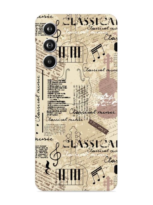 Classical Music Lpattern Snap Case for Samsung Galaxy F54 (5G) Zapvi