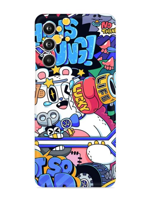 Universal Doodle Snap Case for Samsung Galaxy F54 (5G) Zapvi