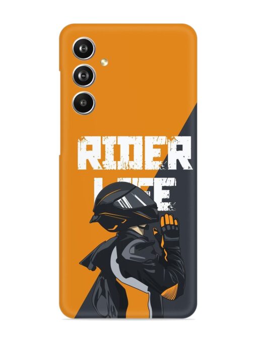 Rider Life Snap Case for Samsung Galaxy F54 (5G) Zapvi