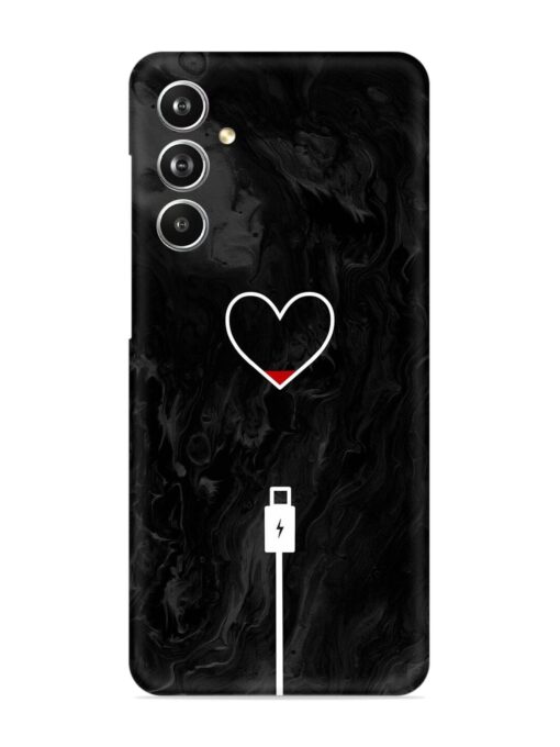 Heart Charging Vector Snap Case for Samsung Galaxy F54 (5G) Zapvi