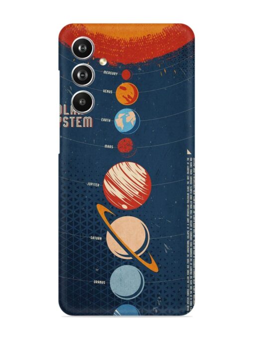 Solar System Vector Snap Case for Samsung Galaxy F54 (5G) Zapvi