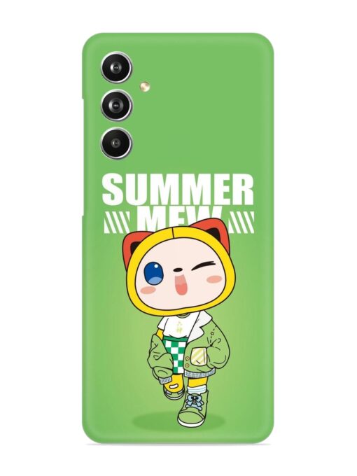 Summer Mew Snap Case for Samsung Galaxy F54 (5G) Zapvi