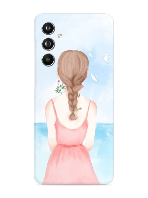 Watercolor Girl Vector Snap Case for Samsung Galaxy F54 (5G) Zapvi