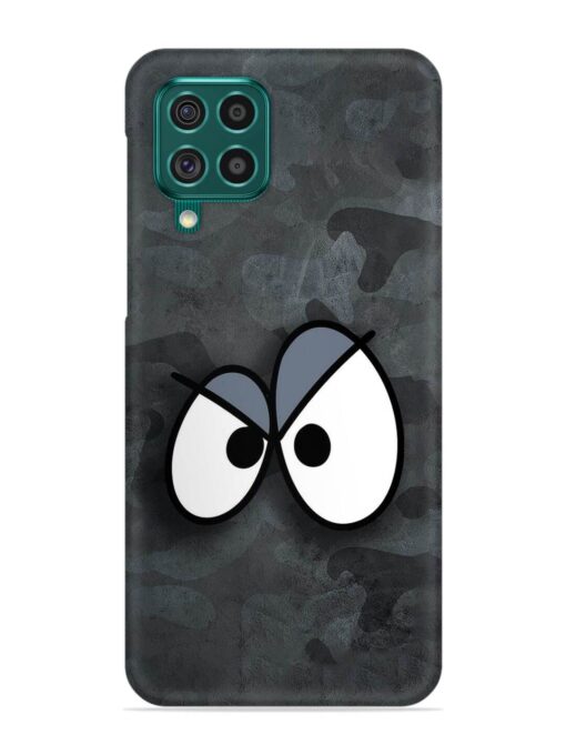 Big Eyes Night Mode Snap Case for Samsung Galaxy F62 Zapvi