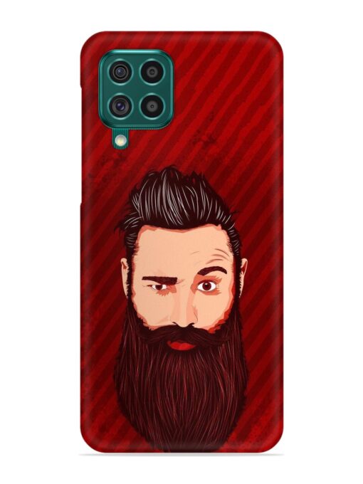 Beardo Man Snap Case for Samsung Galaxy F62 Zapvi