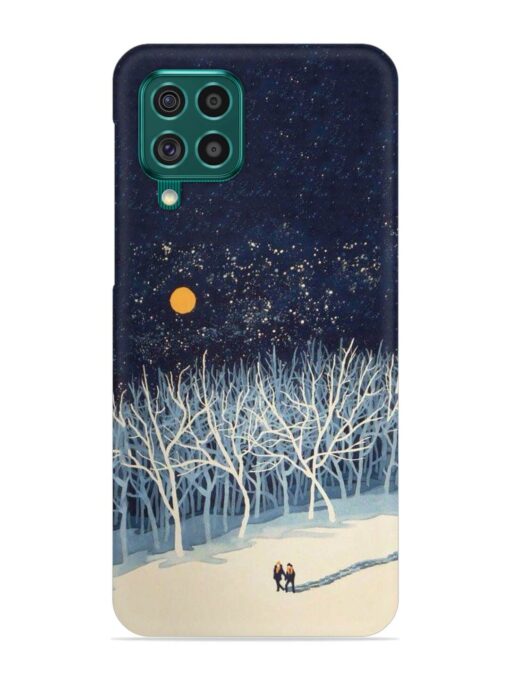 Full Moon Snowshoe Tour Snap Case for Samsung Galaxy F62