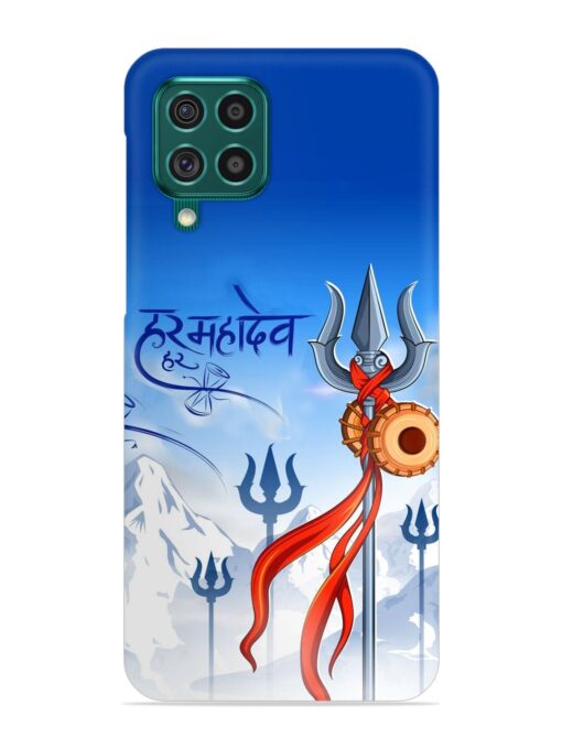 Har Har Mahadev Trishul Snap Case for Samsung Galaxy F62