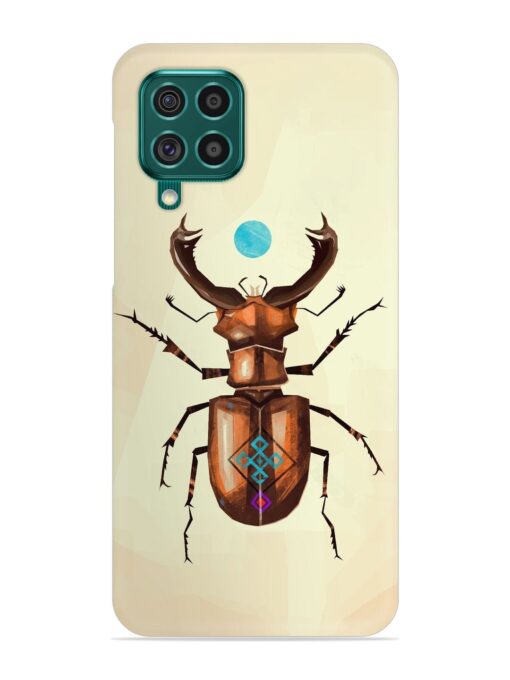 Stag Beetle Vector Snap Case for Samsung Galaxy F62