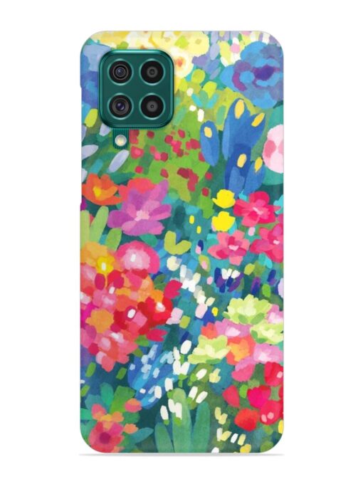 Watercolor Flower Art Snap Case for Samsung Galaxy F62