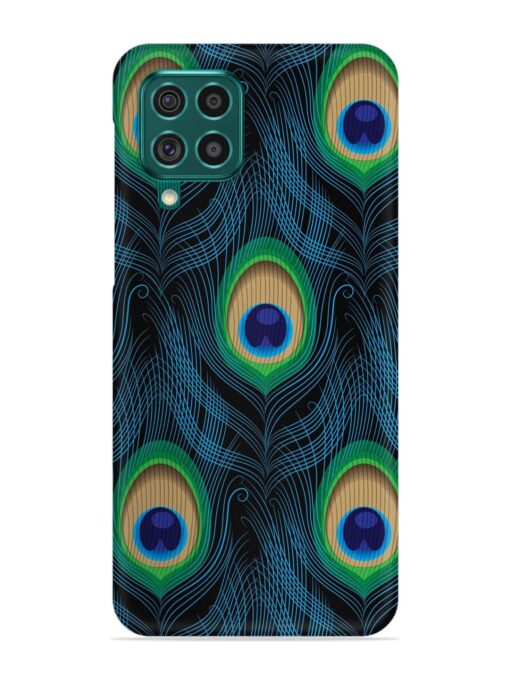 Seamless Pattern Peacock Snap Case for Samsung Galaxy F62 Zapvi