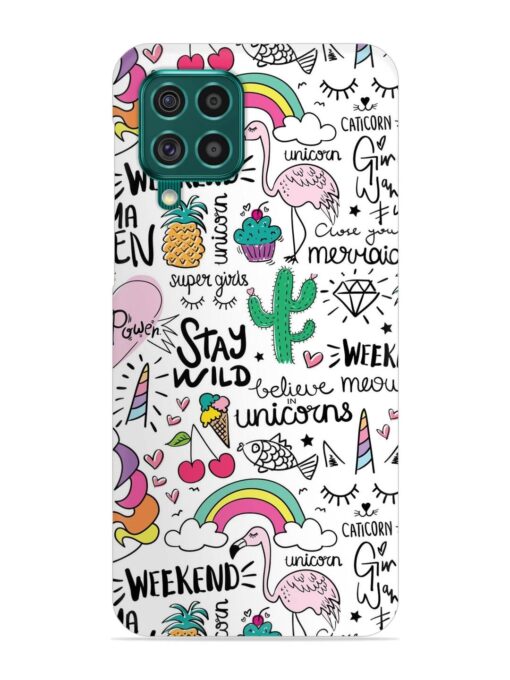 Unicorn Ice Cream Snap Case for Samsung Galaxy F62