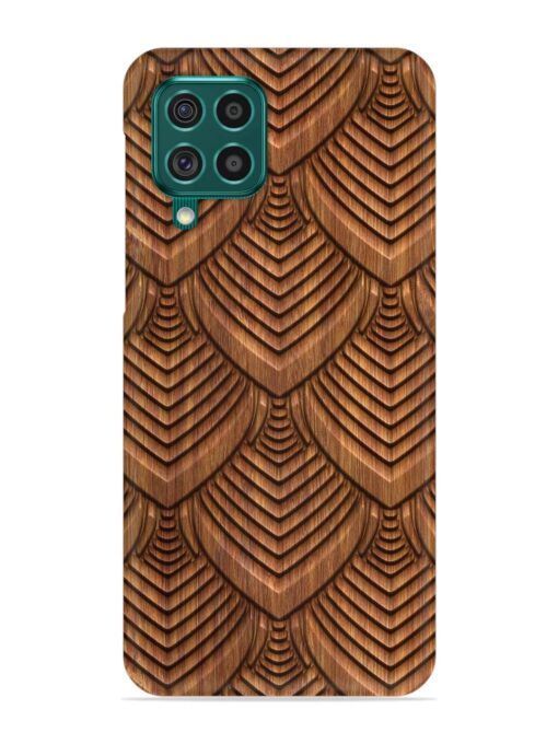 Carved Pattern On Snap Case for Samsung Galaxy F62 Zapvi