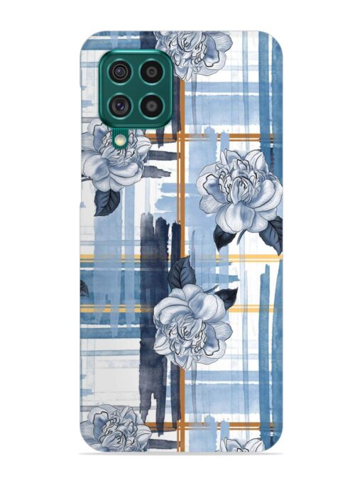 Watercolor Pattern Rose Snap Case for Samsung Galaxy F62