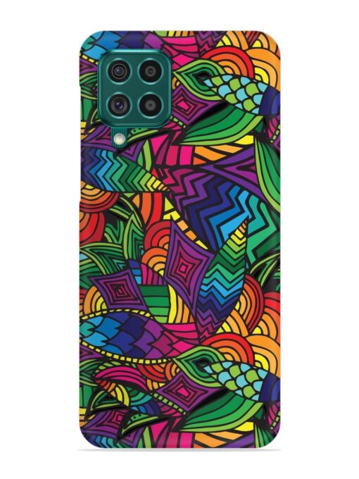 Abstract Multicolor Seamless Snap Case for Samsung Galaxy F62