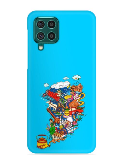 Vector Design Indian Snap Case for Samsung Galaxy F62