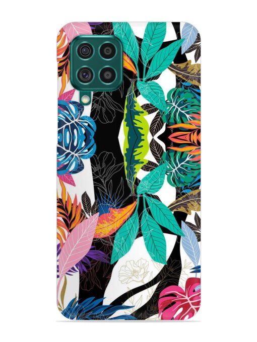 Floral Pattern Bright Snap Case for Samsung Galaxy F62 Zapvi