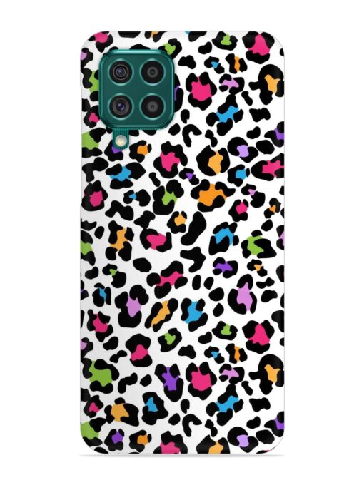 Seamless Leopard Pattern Snap Case for Samsung Galaxy F62 Zapvi