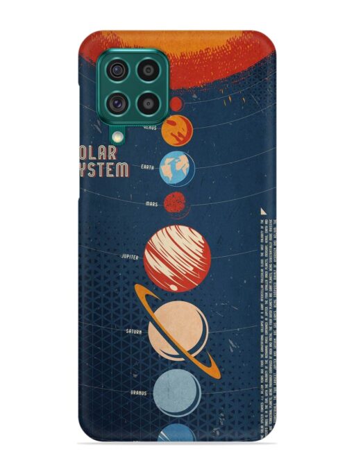 Solar System Vector Snap Case for Samsung Galaxy F62