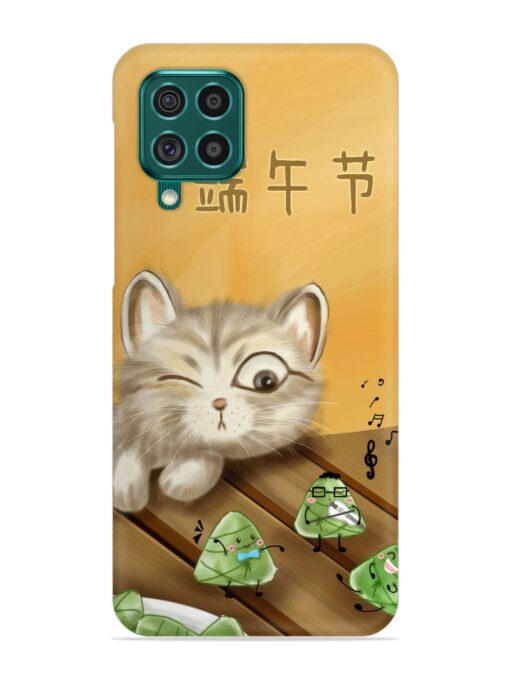 Cat Scorpion Dancing Snap Case for Samsung Galaxy F62