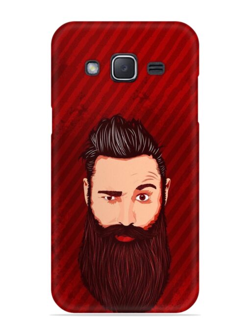 Beardo Man Snap Case for Samsung Galaxy J2 (2015) Zapvi