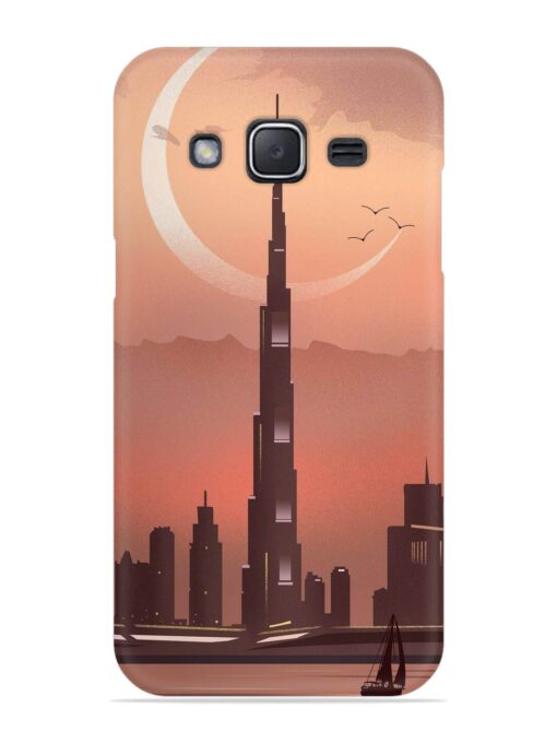 Landmark Burj Khalifa Snap Case for Samsung Galaxy J2 (2015) Zapvi