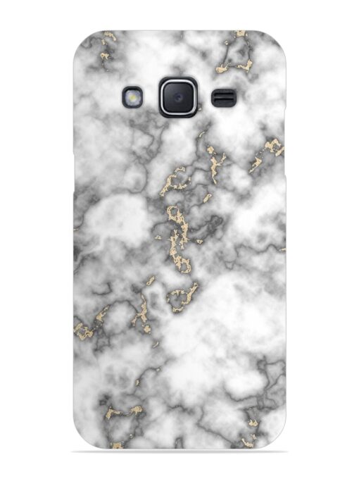 Gray And Gold Marble Snap Case for Samsung Galaxy J2 (2015)