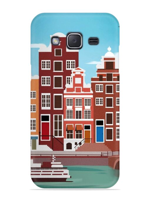 Scenery Architecture Amsterdam Landscape Snap Case for Samsung Galaxy J2 (2015) Zapvi