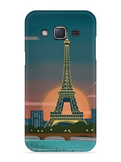 Scenery Architecture France Paris Snap Case for Samsung Galaxy J2 (2015)