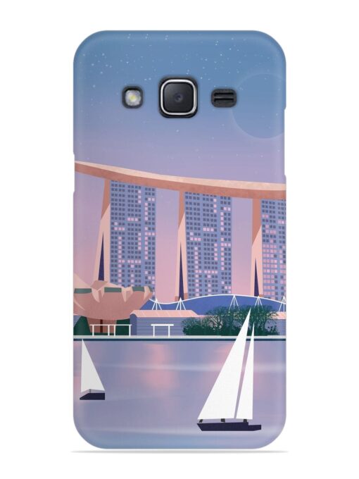 Singapore Scenery Architecture Snap Case for Samsung Galaxy J2 (2015) Zapvi