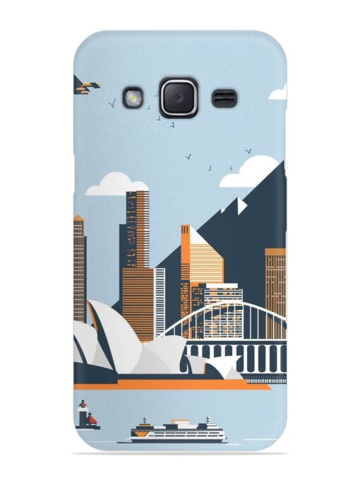 Sydney Opera Landscape Snap Case for Samsung Galaxy J2 (2015) Zapvi