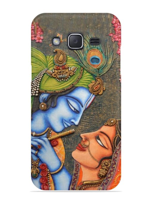 Lord Radha Krishna Flute Art Snap Case for Samsung Galaxy J2 (2015) Zapvi