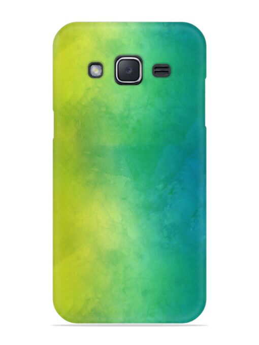 Yellow Green Gradient Snap Case for Samsung Galaxy J2 (2015)