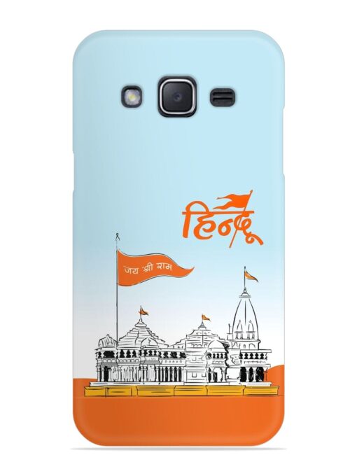 Ram Mandir Hindu Snap Case for Samsung Galaxy J2 (2015)