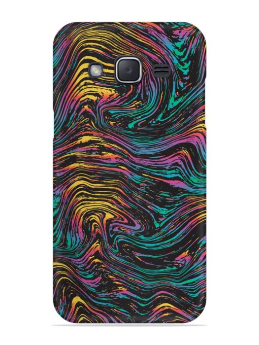 Abstract Liquid Colors Snap Case for Samsung Galaxy J2 (2015) Zapvi