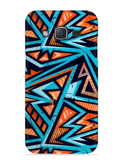 Abstract Seamless Grunge Snap Case for Samsung Galaxy J2 (2015) Zapvi