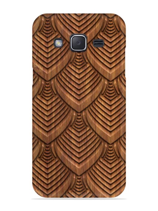 Carved Pattern On Snap Case for Samsung Galaxy J2 (2015) Zapvi