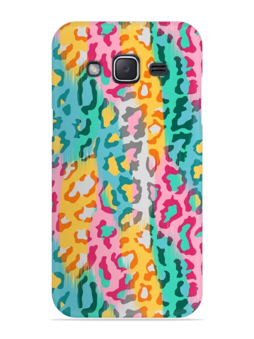 Seamless Vector Colorful Snap Case for Samsung Galaxy J2 (2015)