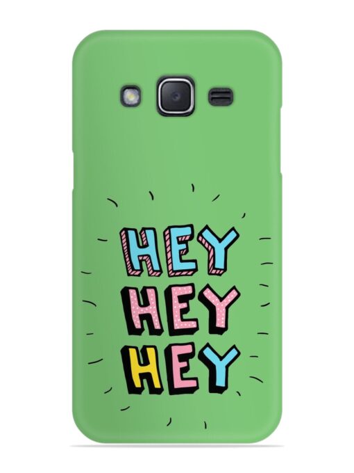 Hey Vector Cartoon Snap Case for Samsung Galaxy J2 (2015)