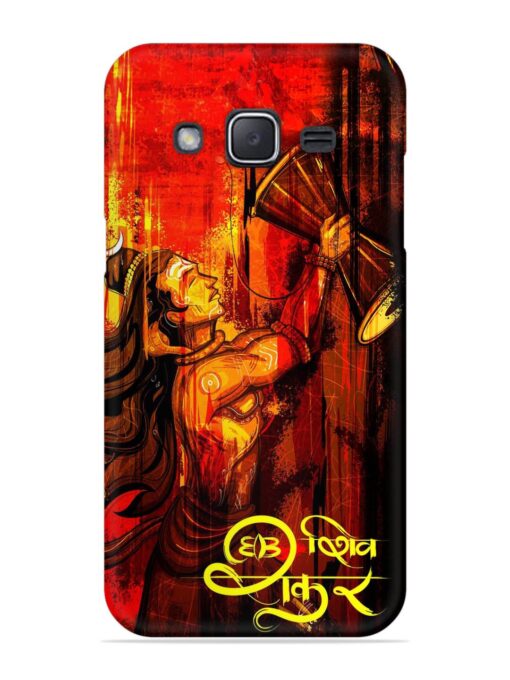 Illustration Lord Shiva Snap Case for Samsung Galaxy J2 (2015)